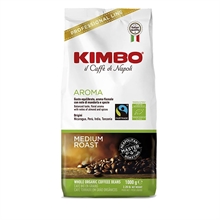 Kimbo Aroma Organic - 1 kg Økologiske Kaffebønner