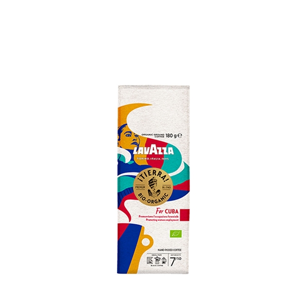 lavazza Tierra bio organic for cuba - 180g formalet kaffe