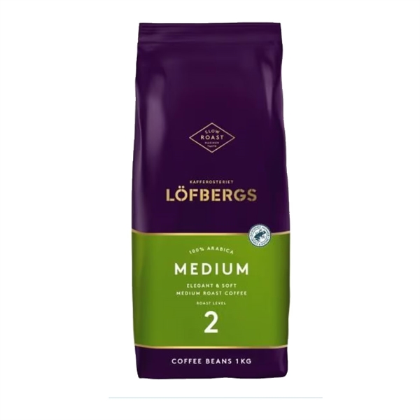 Löfbergs Medium Roast 1kg kaffebønner